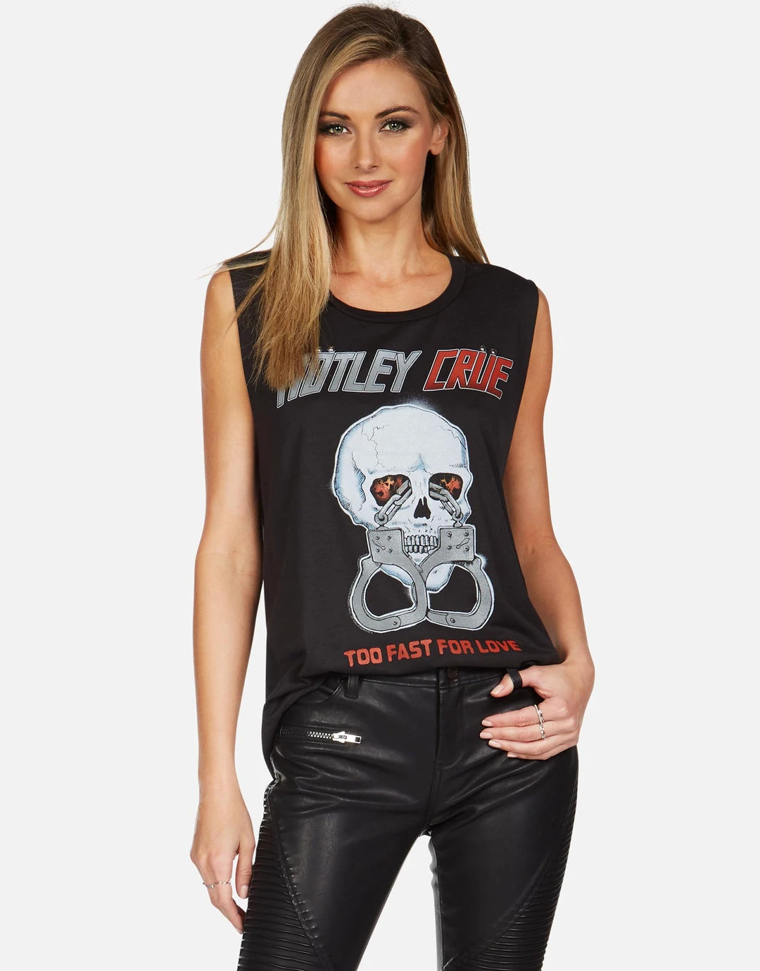 Lauren Moshi X Motley Crue Tanks Kel Too Fast For Love