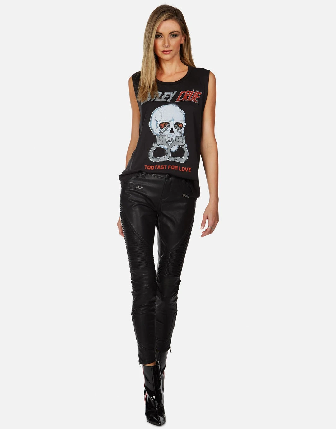Lauren Moshi X Motley Crue Tanks Kel Too Fast For Love