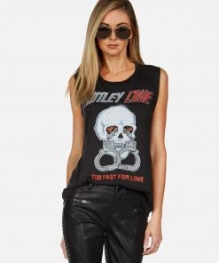 Lauren Moshi X Motley Crue Tanks Kel Too Fast For Love