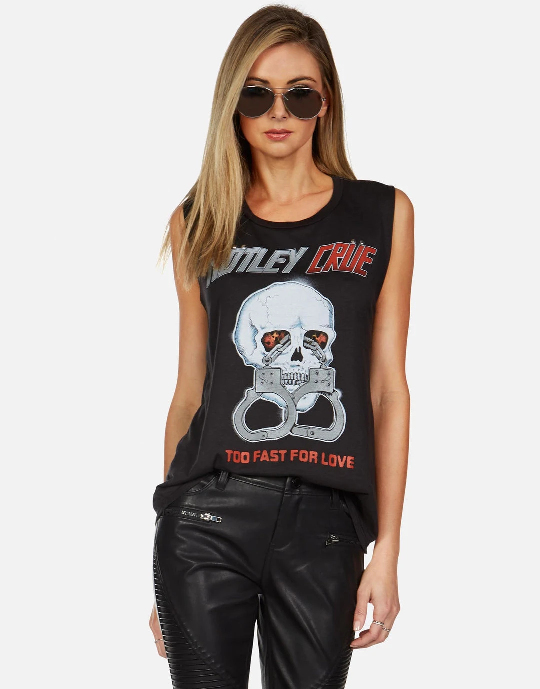 Lauren Moshi X Motley Crue Tanks Kel Too Fast For Love