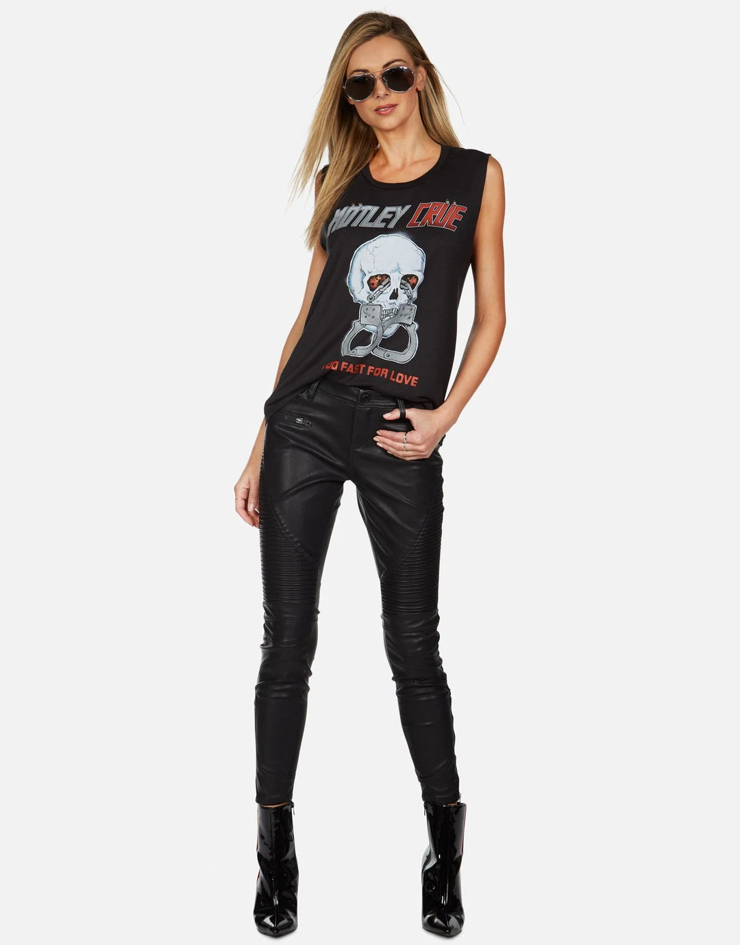 Lauren Moshi X Motley Crue Tanks Kel Too Fast For Love