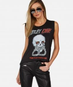 Lauren Moshi X Motley Crue Tanks Kel Too Fast For Love