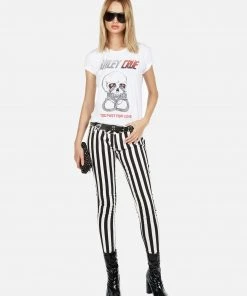 Lauren Moshi X Motley Crue Short Sleeve Wolf Too Fast For Love