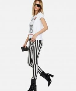 Lauren Moshi X Motley Crue Short Sleeve Wolf Too Fast For Love